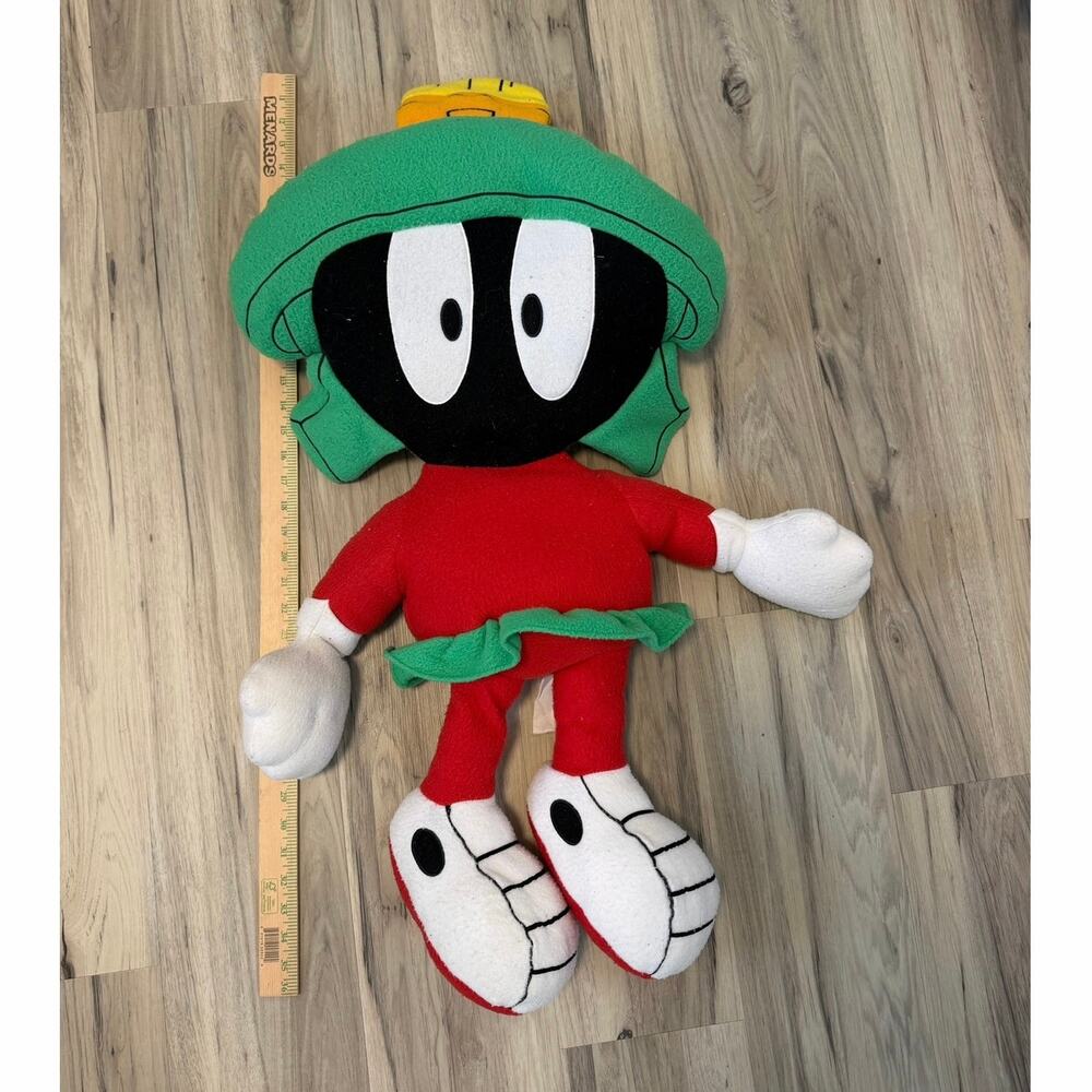 Marvin the Martian Large Pillow Buddies Big Plush Pillow 1997 VTG Looney Tunes